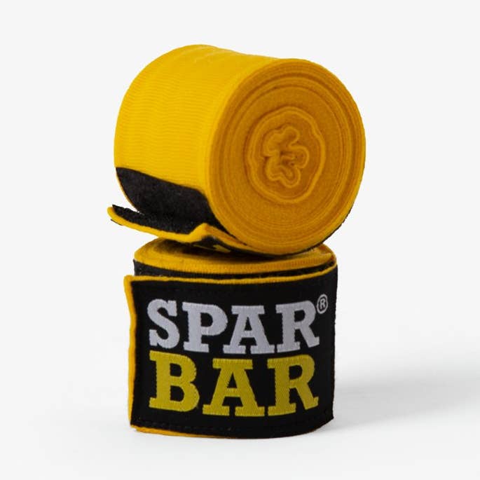 BANDAGES DE COMPRESSION POUR LES MAINS SPARBAR® - JAUNE pour la vente par SPARBAR