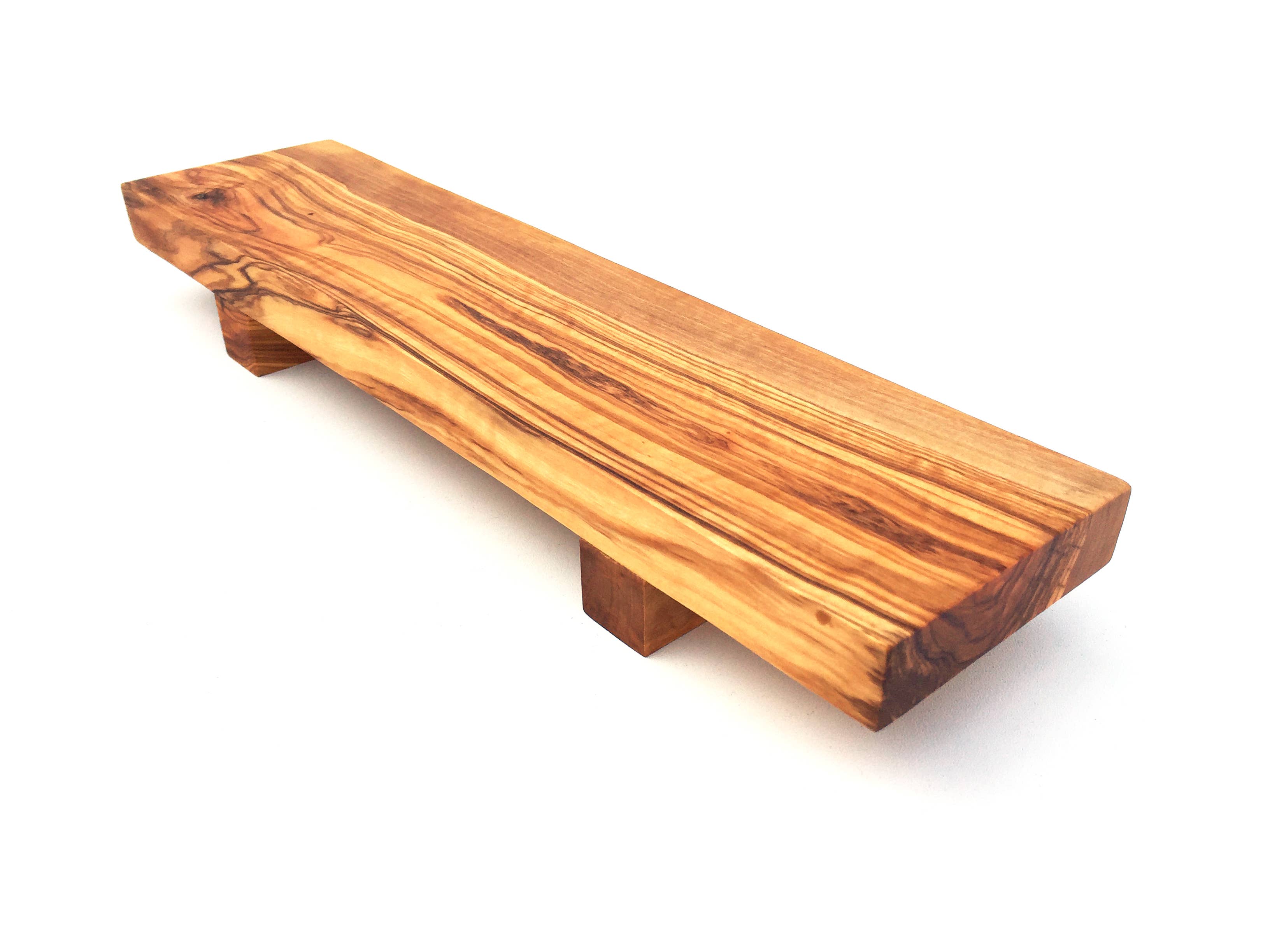 medina mood - Vente Plateaux de service - Planche à sushi en bois d’olivier faite à la main1
