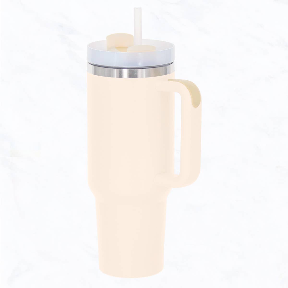 Suzie Q USA - Wholesale Insulated Mug/Tumbler - Silicon, 40 oz, Stainless Steel Tumbler with Handle0