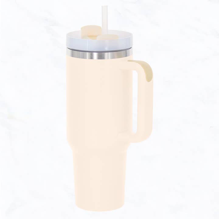 Suzie Q USA - Wholesale Insulated Mug/Tumbler - Silicon, 40 oz, Stainless Steel Tumbler with Handle