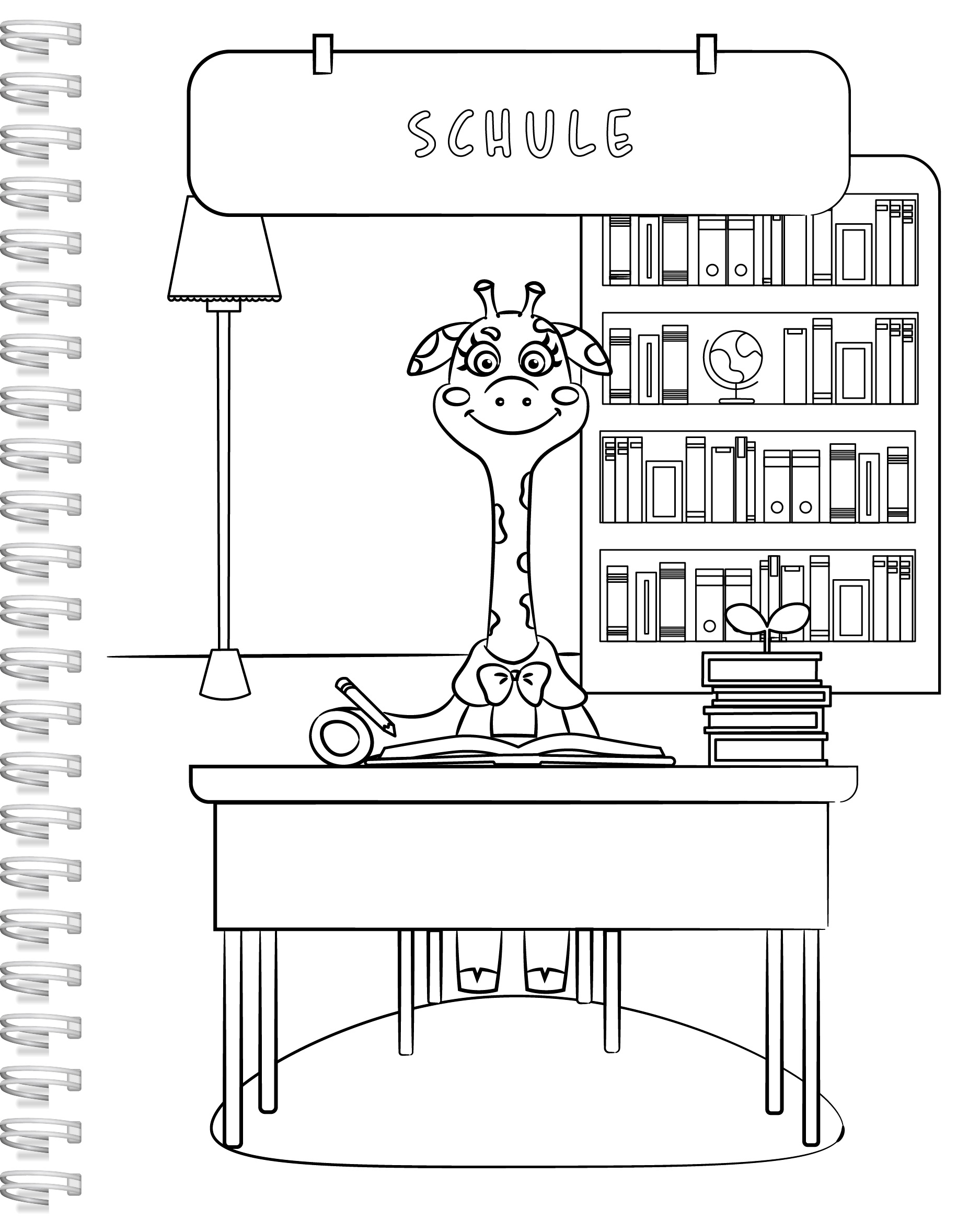 Topulo - Wholesale Coloring & Activity Book - Kids & Baby - Funny Animals Coloring Book1