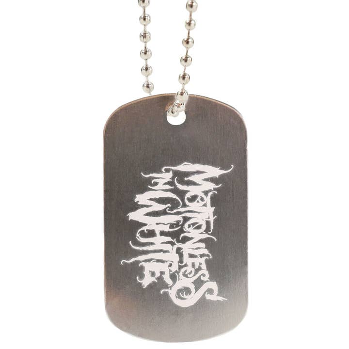 Motionless In White Logo Dog Tag Necklace for wholesale by Rockabilia