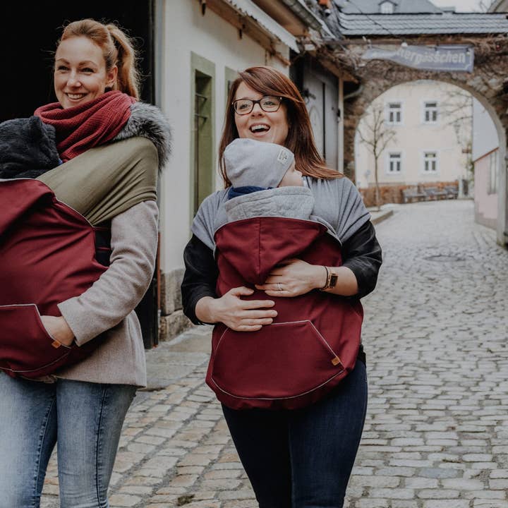 MomoKidz – Großhandel Baby-Tragetuch – Tragecover für Babytrage oder Tragetuch Beere