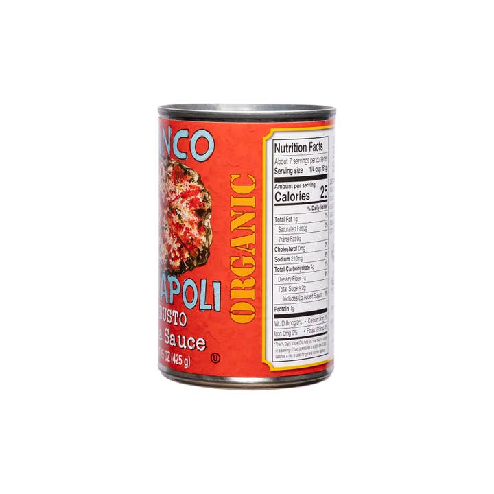 Bianco Dinapoli - Wholesale Sauce - Organic Robusto Pizza Sauce