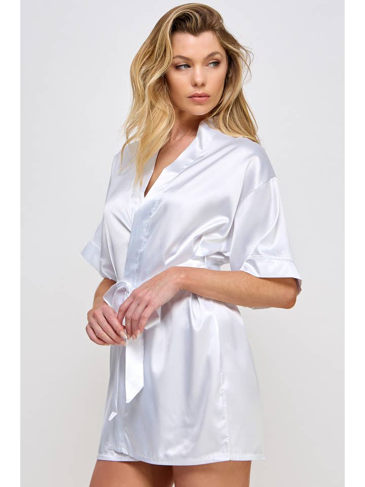 BeWicked - Wholesale Robe - Women's - 1947 Getting Ready Satin Robe17
