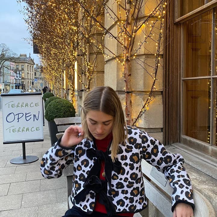 Chaqueta Reversible - Leopardo/Terciopelo Negro para venta al por mayor de Twizzell