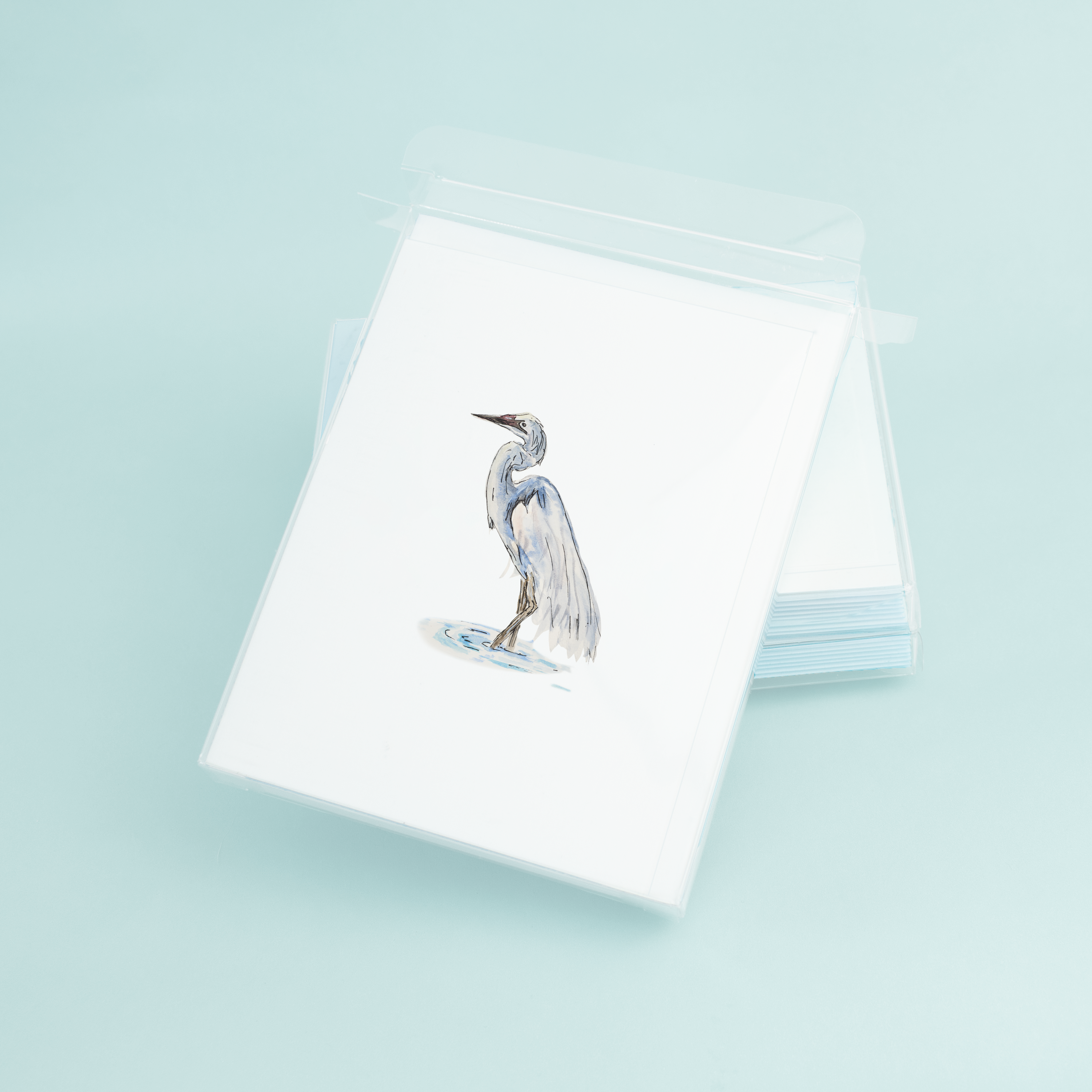 Taylor Paladino – Großhandel Grußkarten für den Alltag – Weißer Reiher2