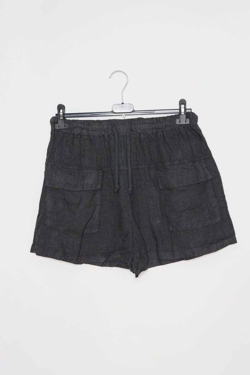 LÉA & LUC - Wholesale Korte broeken - Dames - Korte broek van 100% linnen REF. 85706