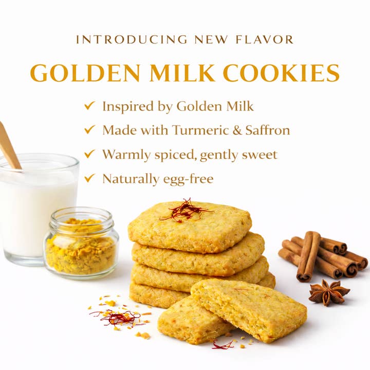 Shubh Kitchen LLC - Wholesale Cookie - Golden Milk Cookies0