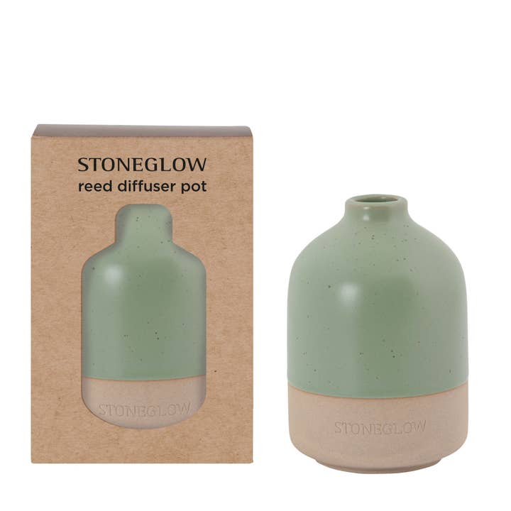 Elementen - Aarde - Keramische Diffuser Pot Nieuw voor wholesale door Stoneglow Candles