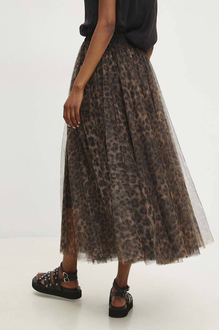CHOKLATE PARIS (US No duties) - Wholesale Skirt - Women's - Aria tulle skirt in large leopard print - CK08077-55
