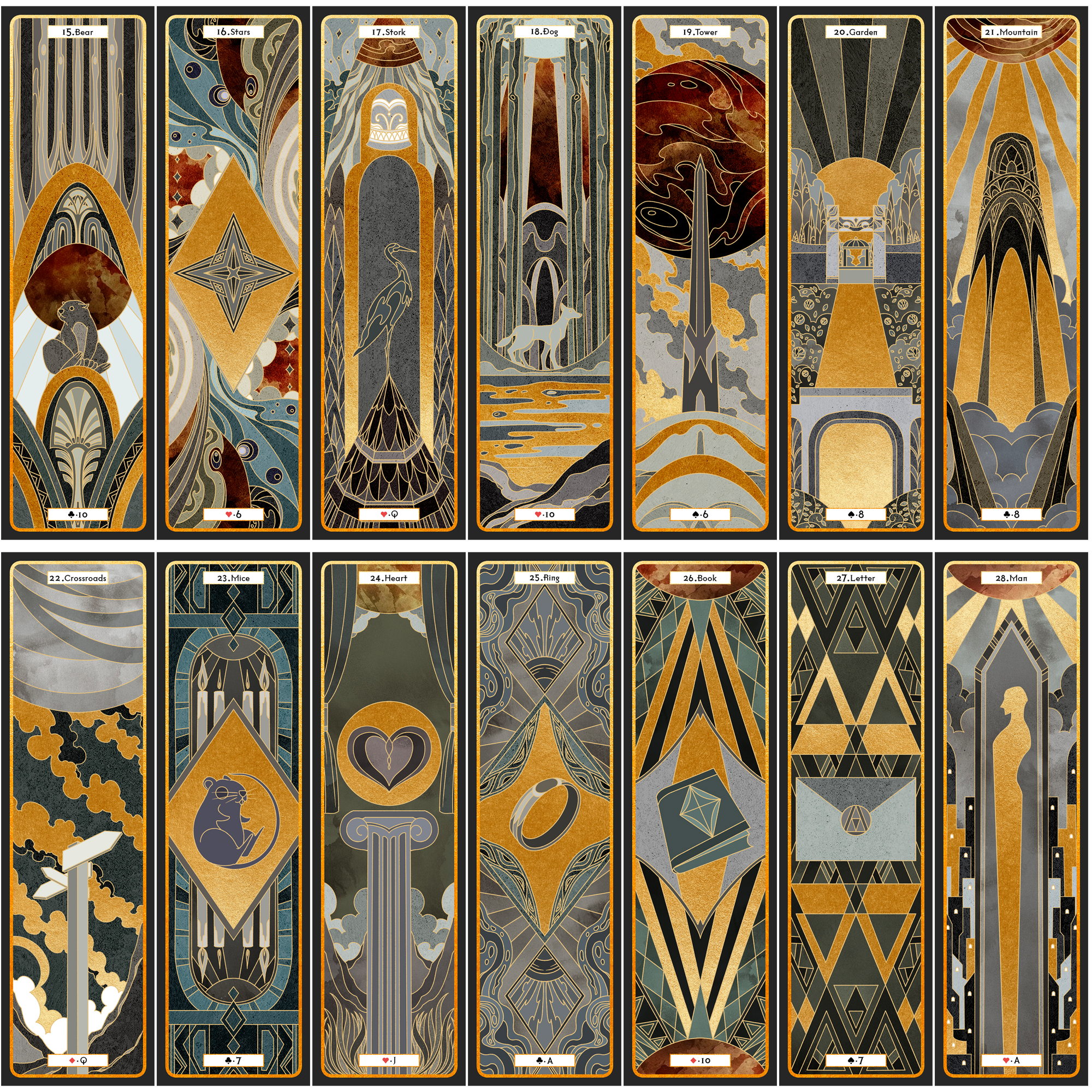 Vermilion Collection - Wholesale Tarot Cards - Sambucus Tarot 2nd Edition14