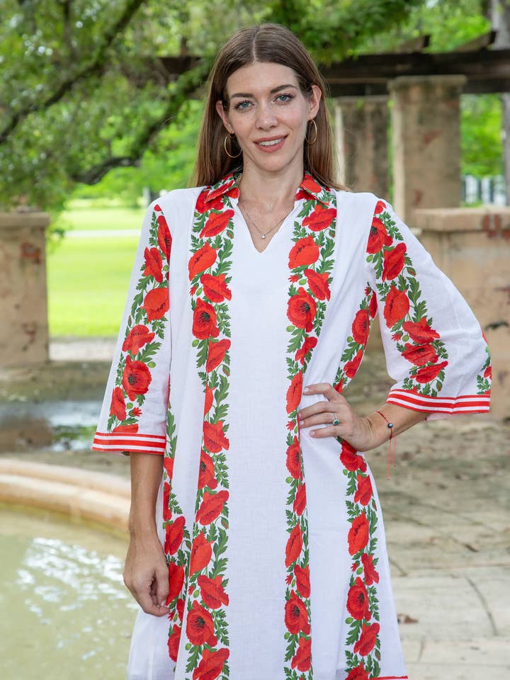 IslaPayal – wholesale Dress – Women's – BERGEN MINI | POPPY FIELD1