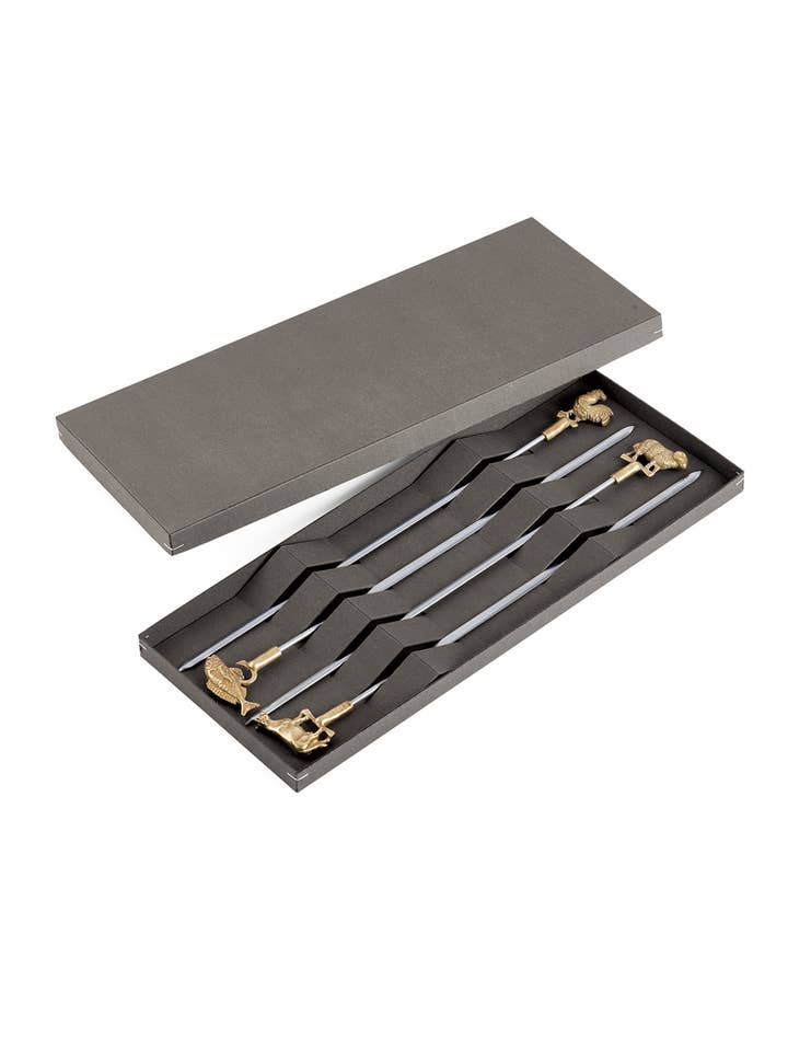 Skewer set 4-piece (No. 90 307 04 04) for wholesale by Triangle