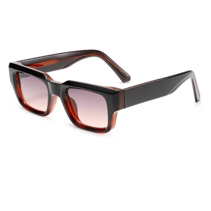 MKS America - Wholesale Eyeglasses - Women's - Claris Colors lenses Square Chunky Frame Glasses2