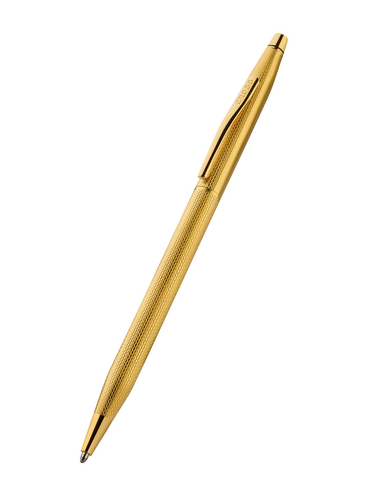 A. T. Cross - Wholesale Pen - Classic Century® 23KT Gold Plated Engraved Diamond Pattern Ballpoint Pen3