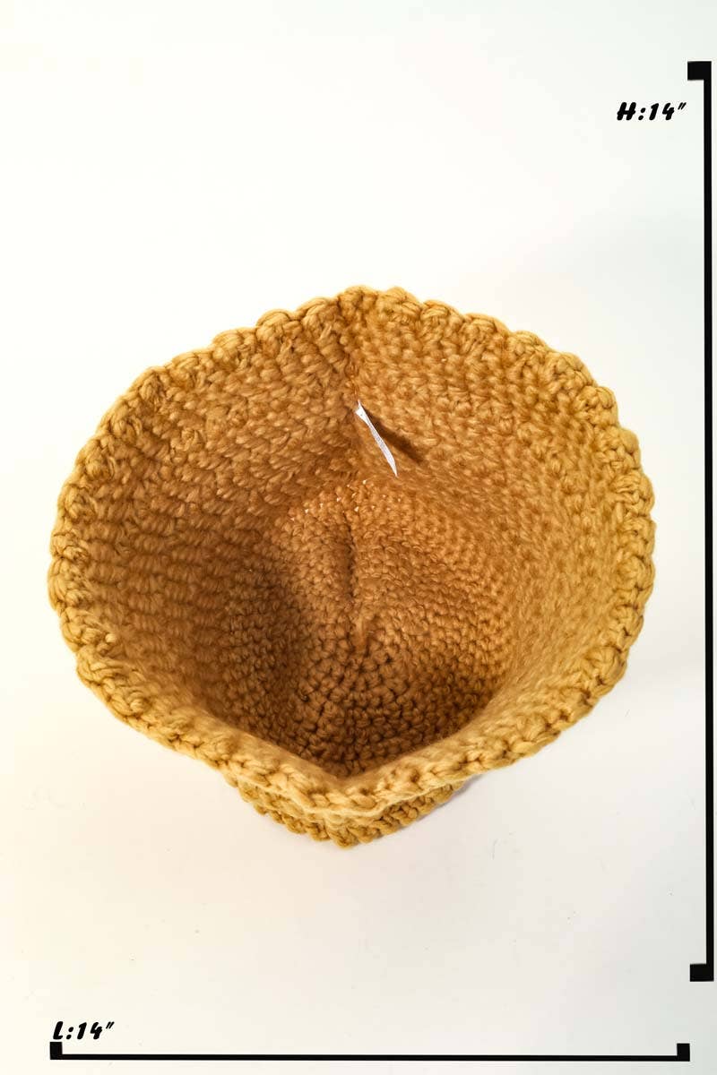 Anarchy Street - Vente Bob – femme - Chapeau seau en tricot au crochet4