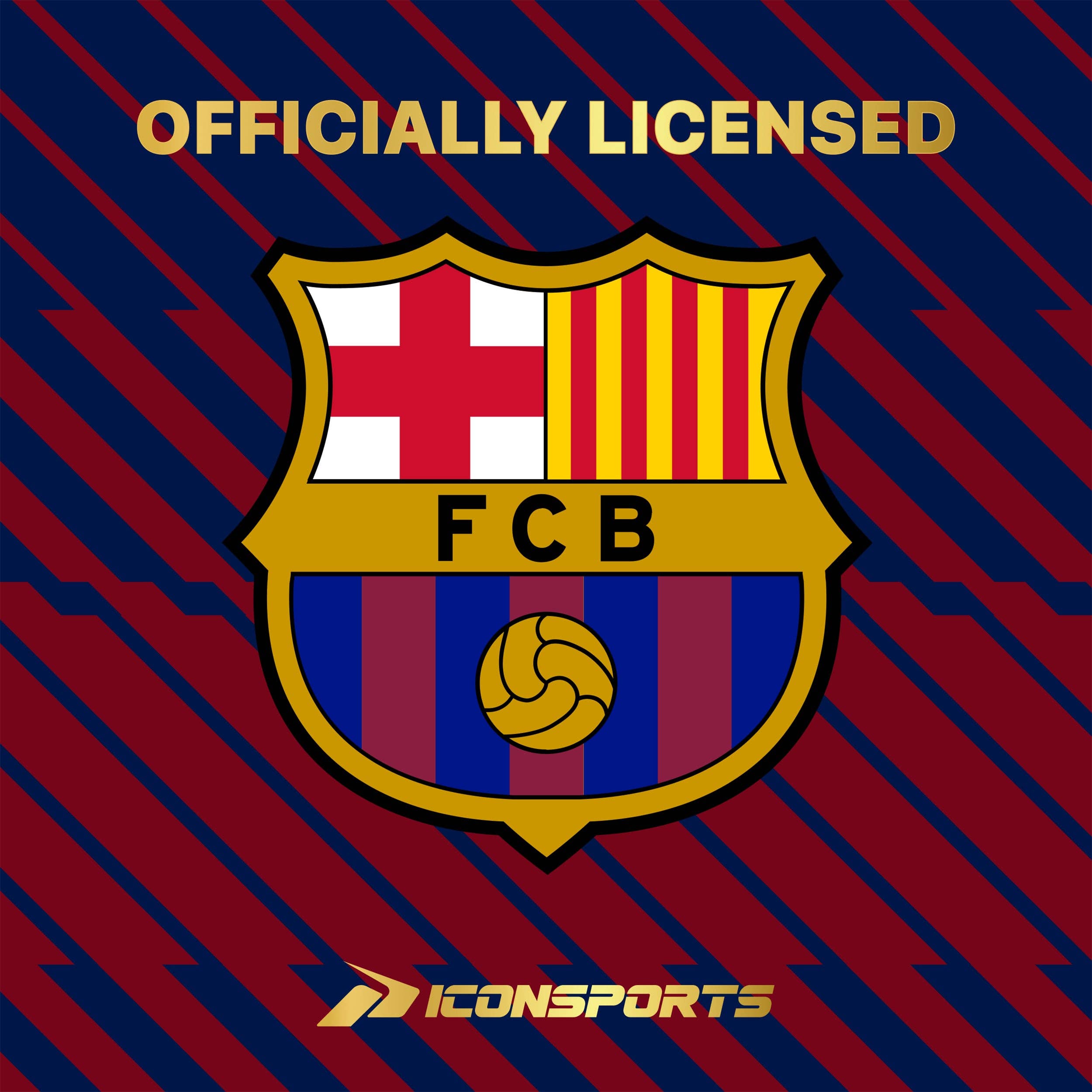 Icon Sports - Wholesale Sports ball - FC Barcelona Soccer Ball - FCB93BL7