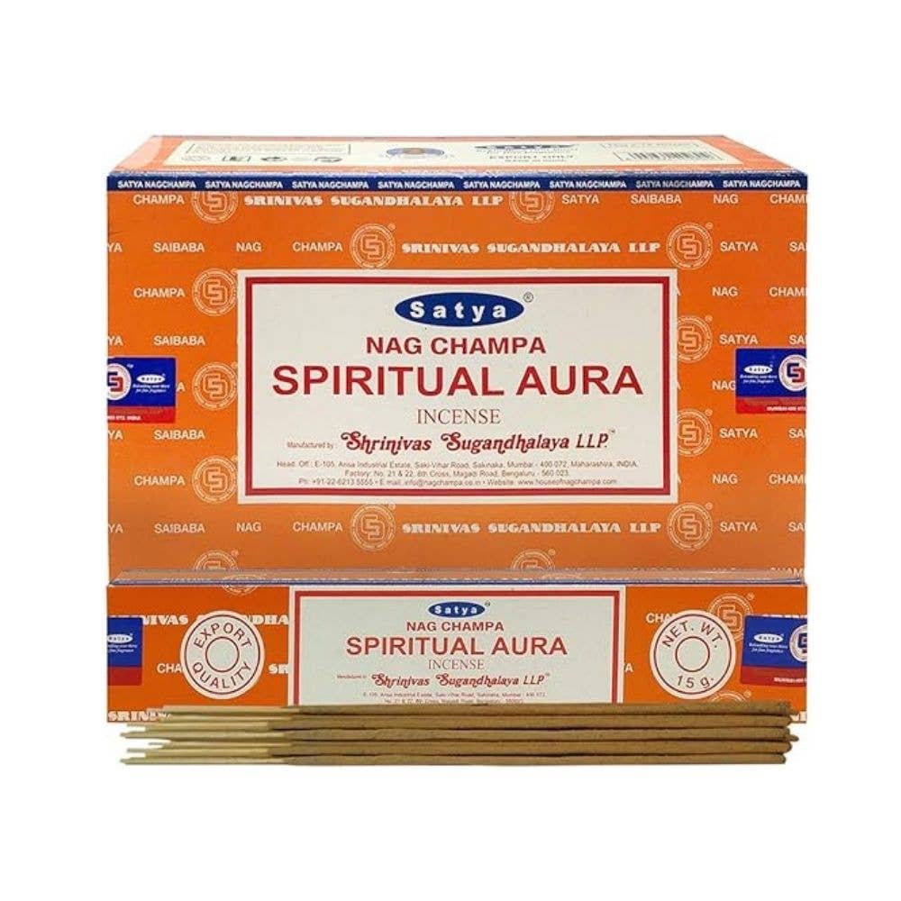 Earths Elements Wholesale - Vente Encens - Satya - Aura Spirituelle 15 grammes