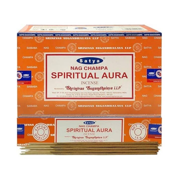 Satya - Spiritual Aura 15 gram for wholesale by Earths Elements Wholesale