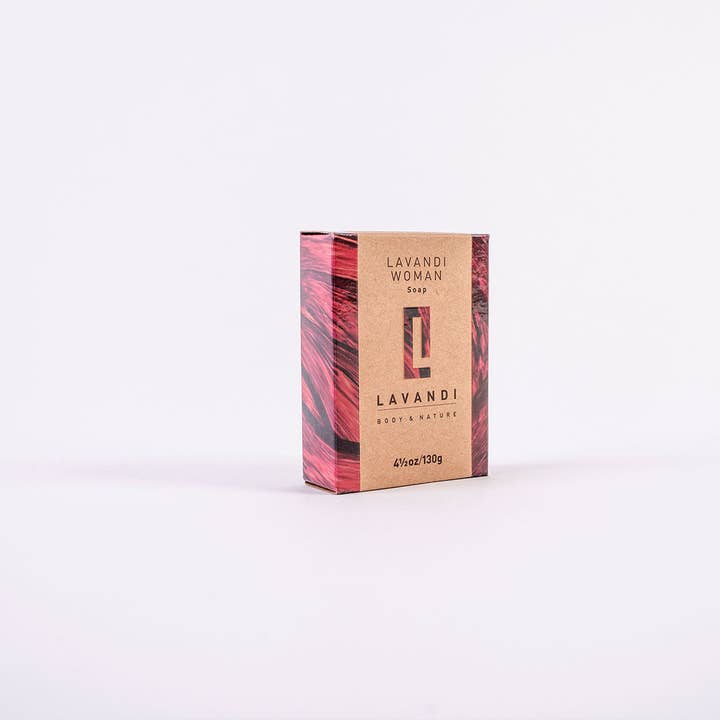 Lavandi Woman Body Cleansing and Nourishing Bar for wholesale by Lavandi Body & Nature