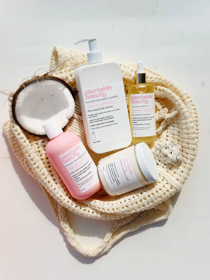 Coconut Glow Ritual for wholesale by plantskinbeauty