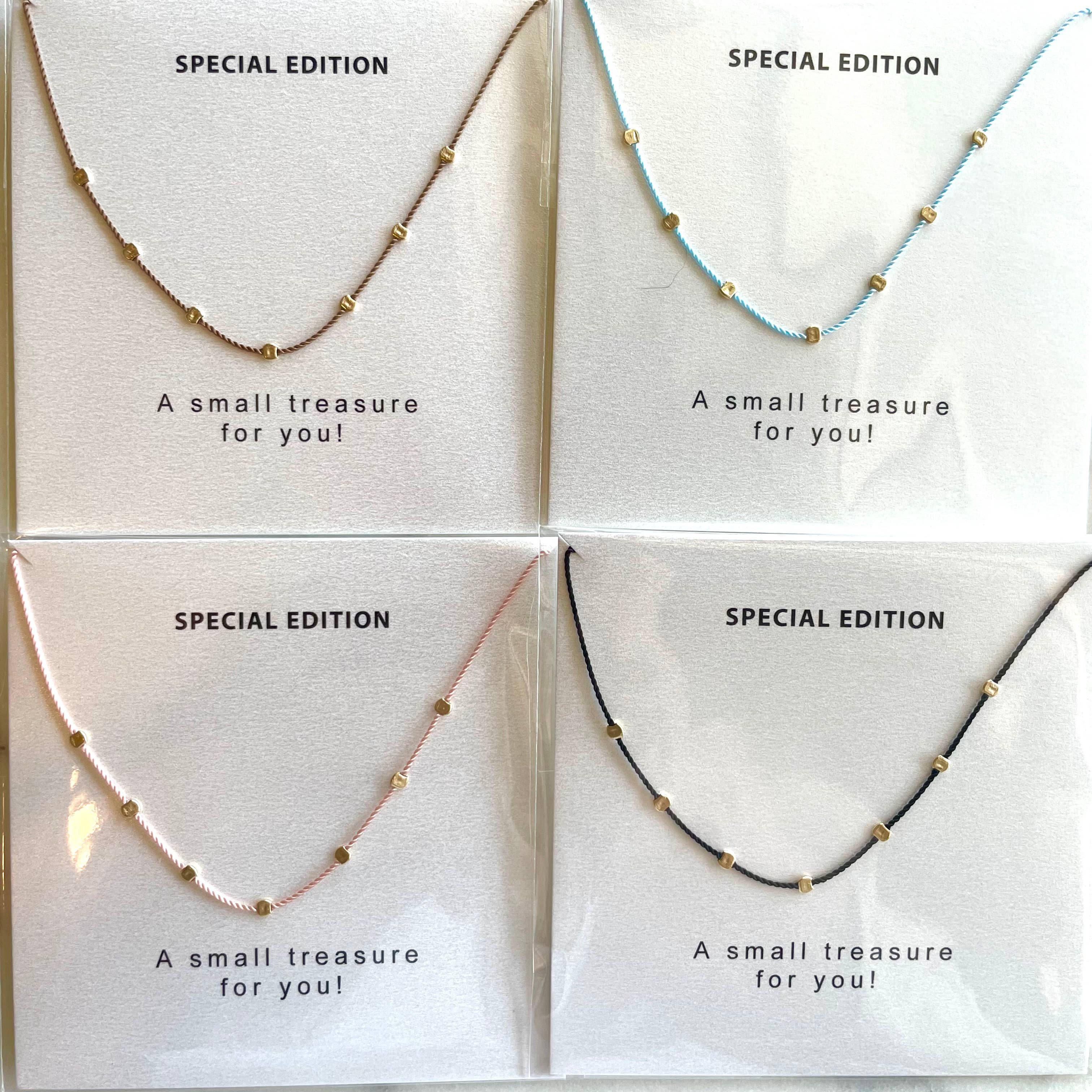 Soulsilk - Wholesale Beaded/Pearl Necklace - Gold Studs Necklace5