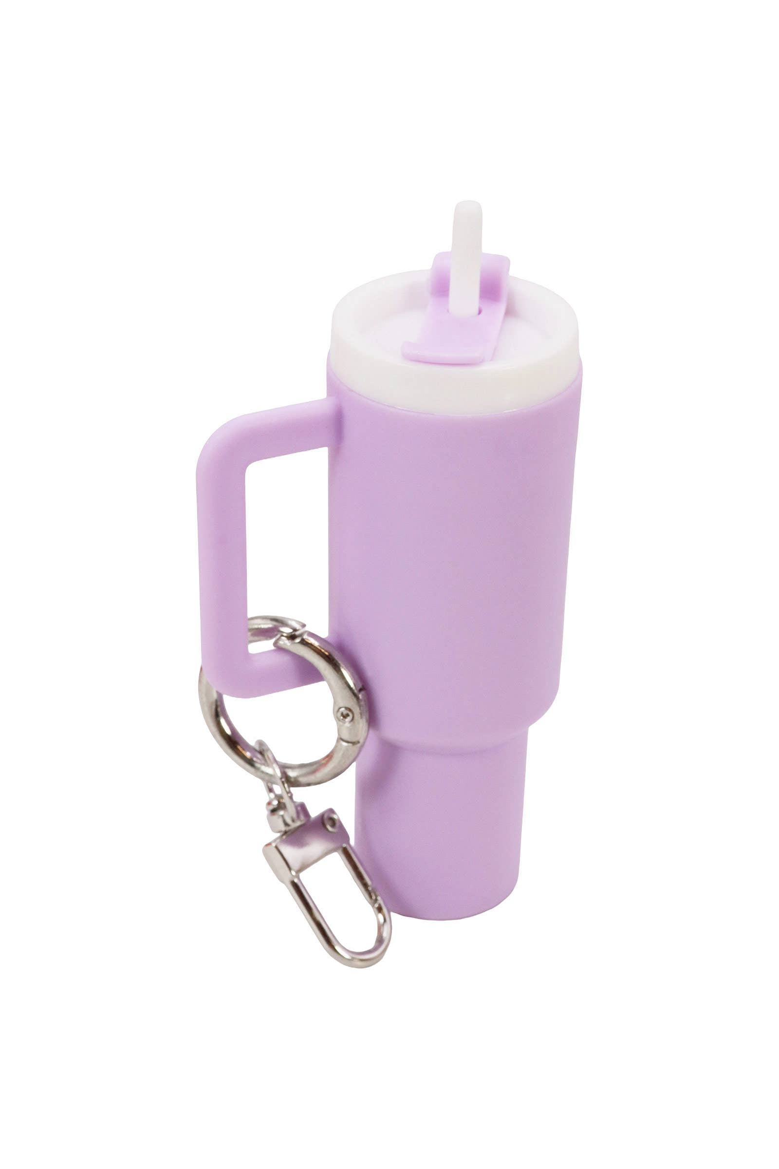 ASSORTED Colorful Mini Matte Tumbler Cup Key Chain for wholesale on Faire3