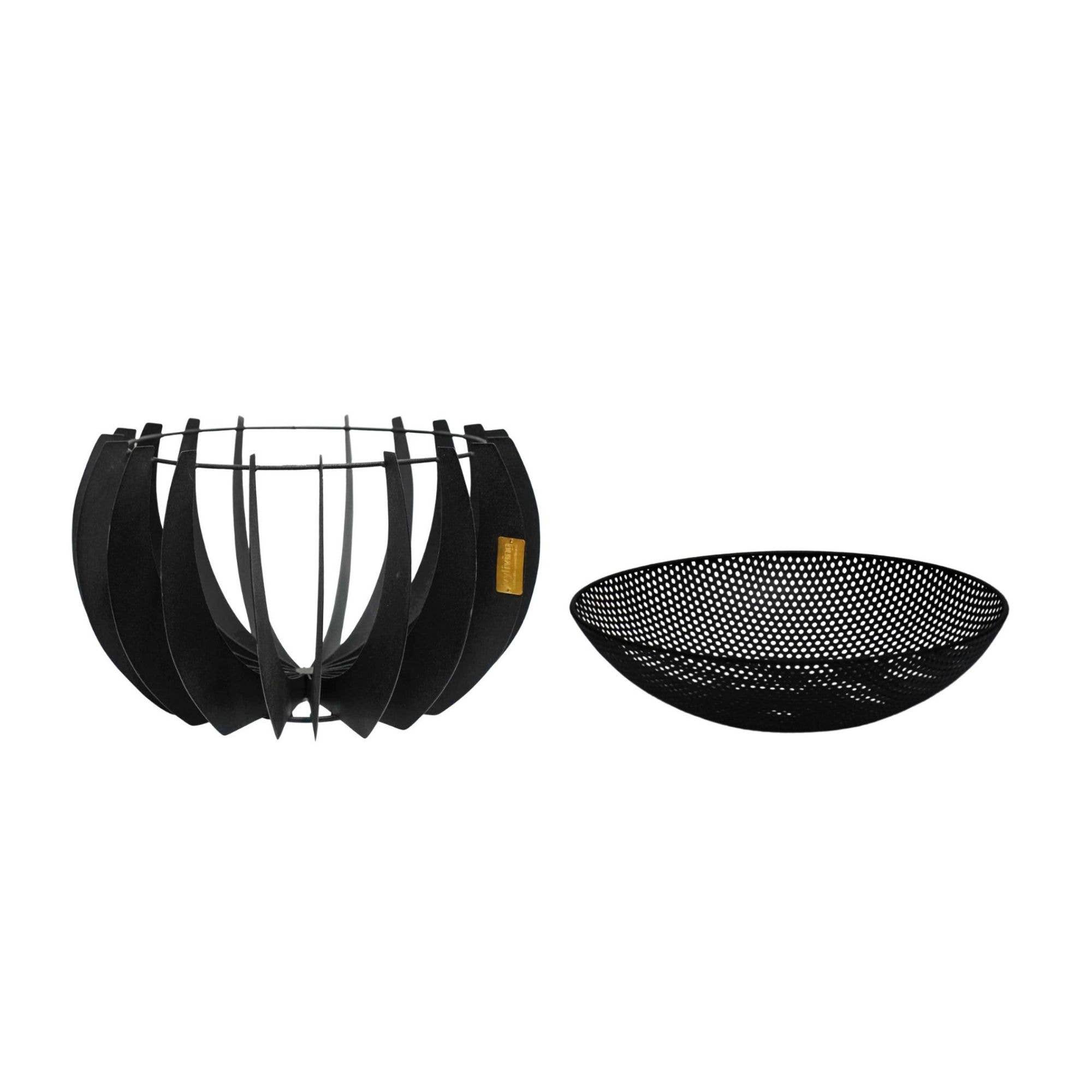 Ivyline – Großhandel Feuerstelle – Solis Outdoor Metall-Feuerschale rund H30 cm B50 cm2