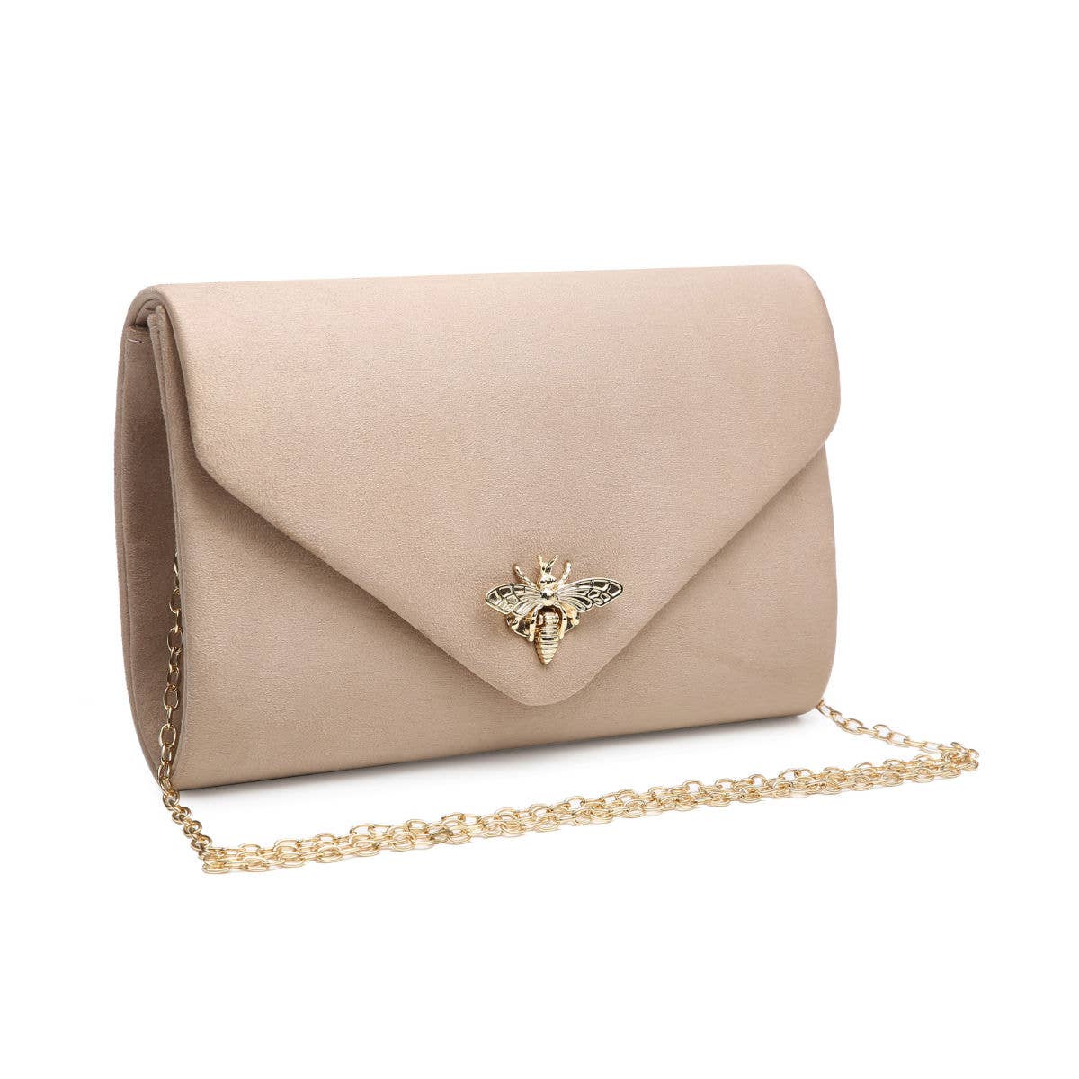 Papaya Fashion Ltd – Engroshandel Clutch - Dame – Y256 ruskind clutch med bi-formet lås14