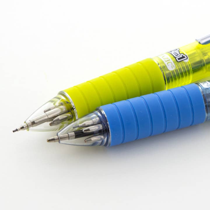Luna Office Supply - Everyday Essential - Wholesale Pen - 2-In-1 Mechanical Pencil and 4 Color Pen with Grip4