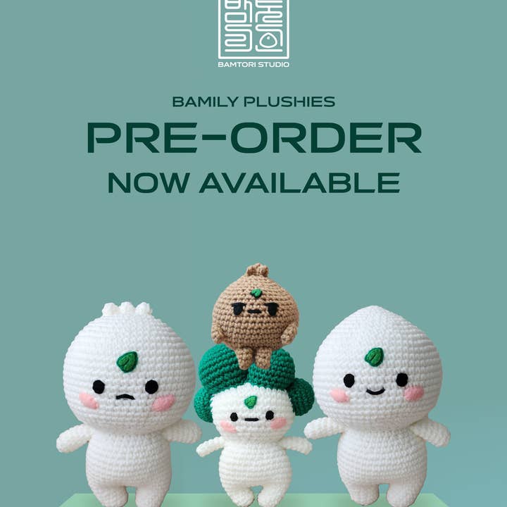 Peluches Bamily pour la vente par Bamtori Studio