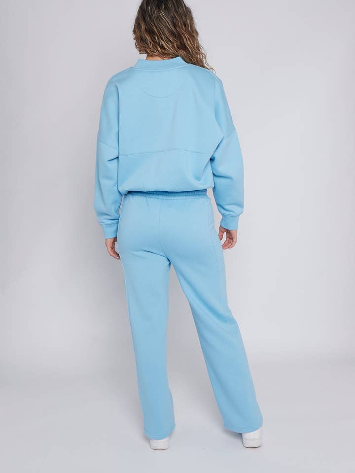 AX Labels - Wholesale Top & Pant Set (NOT Loungewear) - Women's - Oversized Bomber Style Fleece Zipper Co-ord16