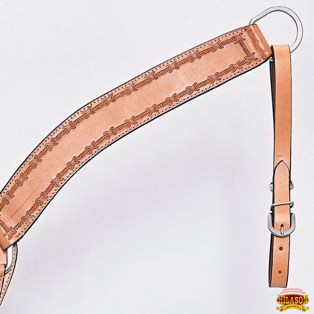 HILASON - Wholesale Horseback Riding Gear - HILASON Western Horse Headstall Breast Collar Set Tack Genuine American Leather | For Horses Headstalls170