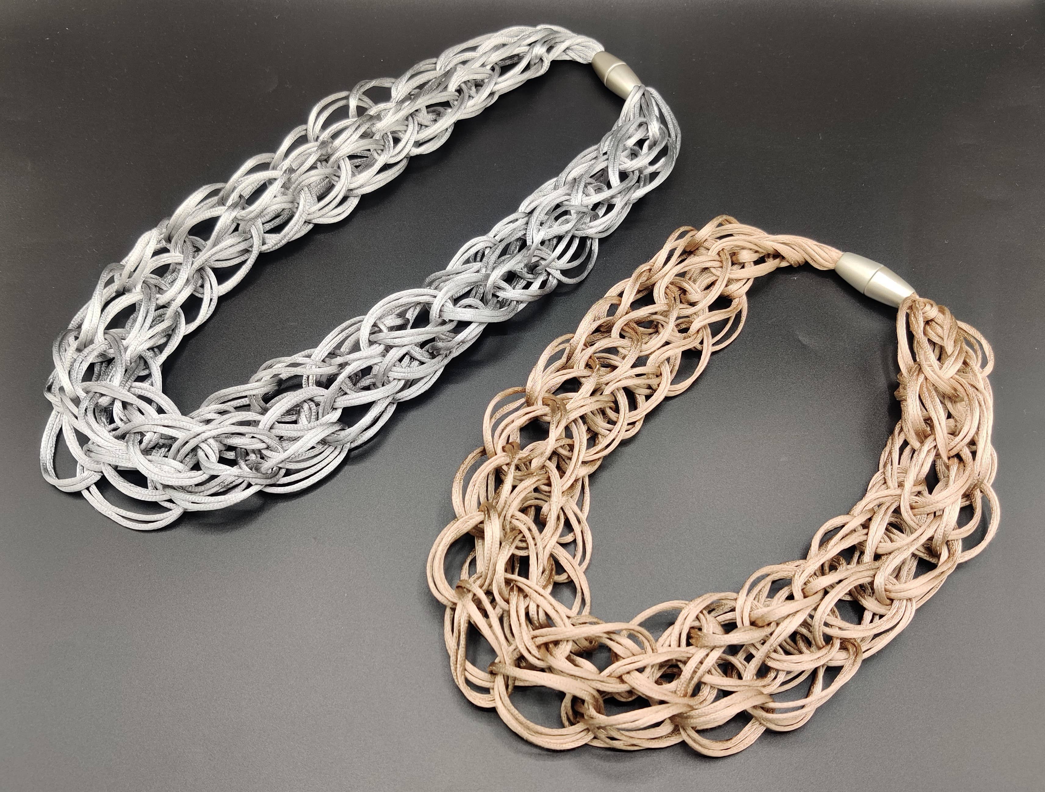 Rosalba Galati SRL - Wholesale Link & Chain Necklace - TEJER SILKY medium necklace1