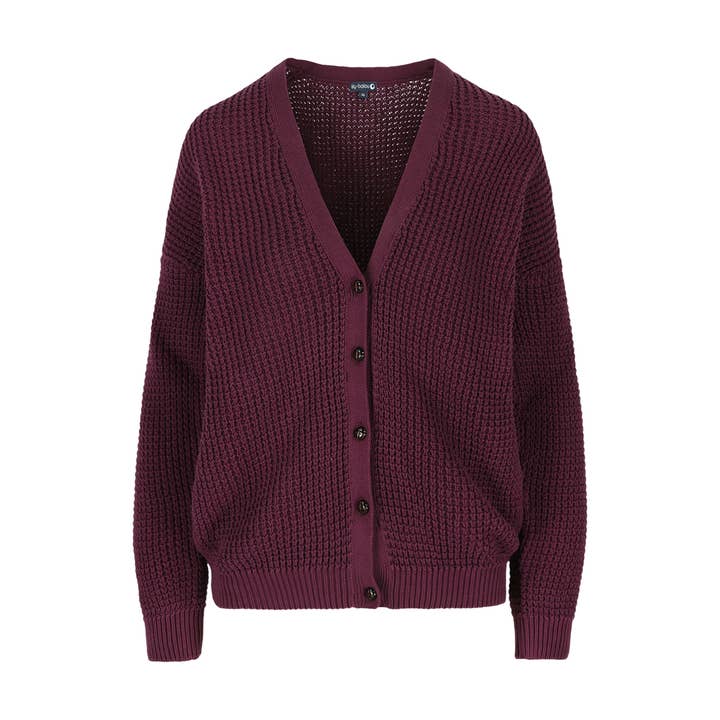 Lily-Balou - Wholesale Cardigan - Women's - Nadia Cardigan - Grape Wine