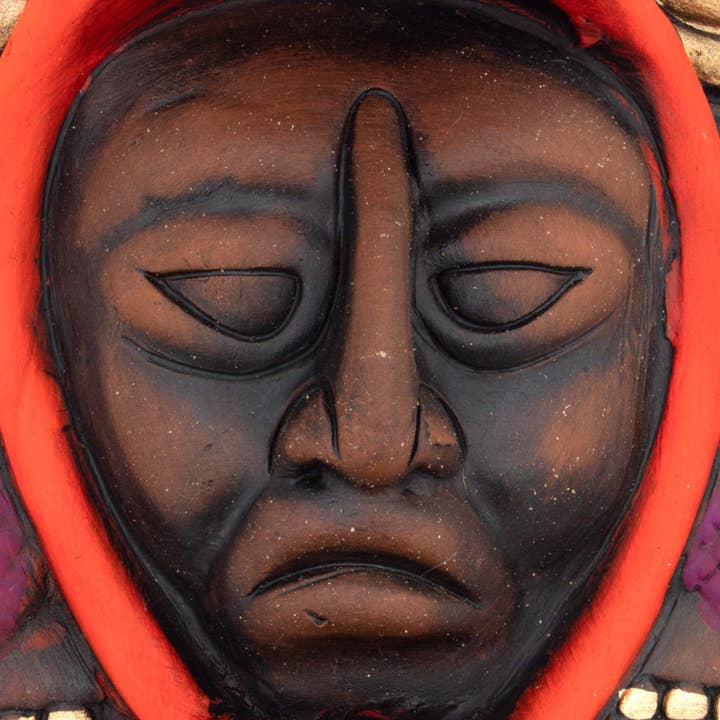 Siesta – wholesale Wall Accent – Colourful Eagle Headdress Mask4