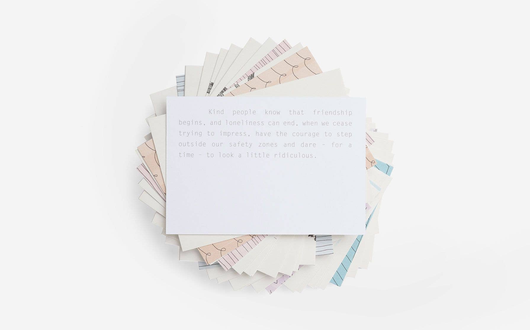 The School of Life - Wholesale Card Game - Affirmation Kindness Cards, Inspirational Note Cards2