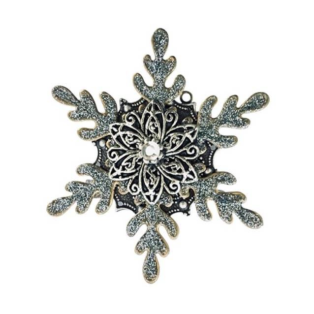 Snowflower Pin for wholesale by Nancy Neill Designs