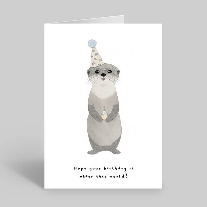 Hope your birthday is otter this world for wholesale by Count Your Smiles