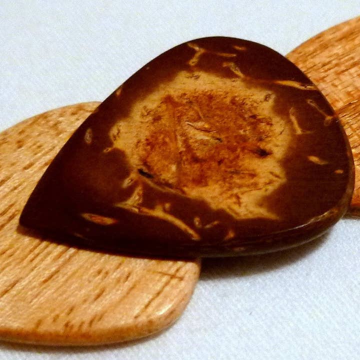 US Blues Artist Quality Guitar Picks - Wholesale Musical Instrument - JazzWood Trillogy Ukulele (Pack of 3 Picks)1