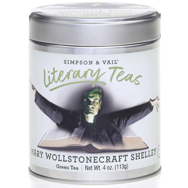 Mary Shelley's Green Tea Blend - 4 Ounce Tin for wholesale by Simpson & Vail