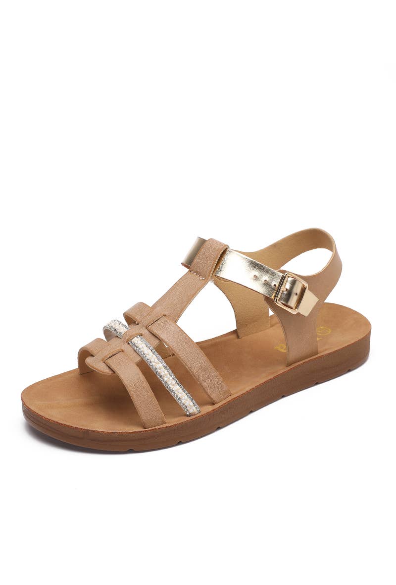 Joia Paris - Vente Sandales – femme - SANDALES PLATES / FLAT SANDALS W-1041