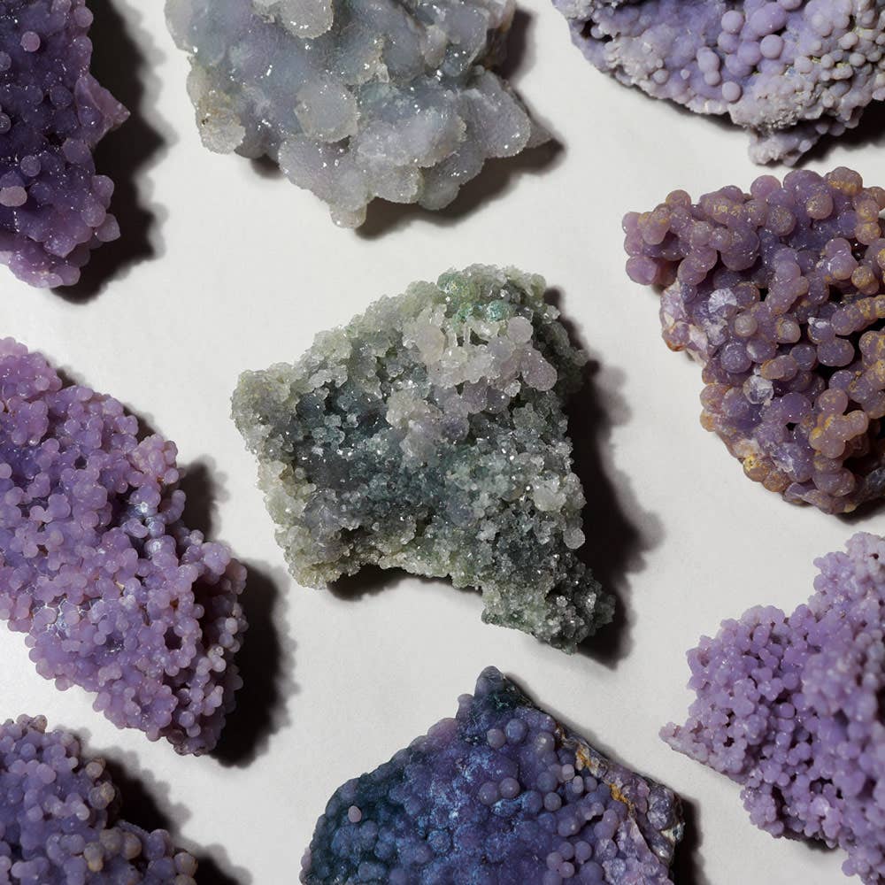 Natures Artifacts Inc - Vente Pierre et cristal de spiritualité - Agate raisin naturelle (grande taille)7