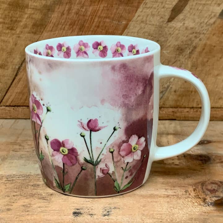 Taza Japanese Anenomes para venta al por mayor de Alex Clark Art