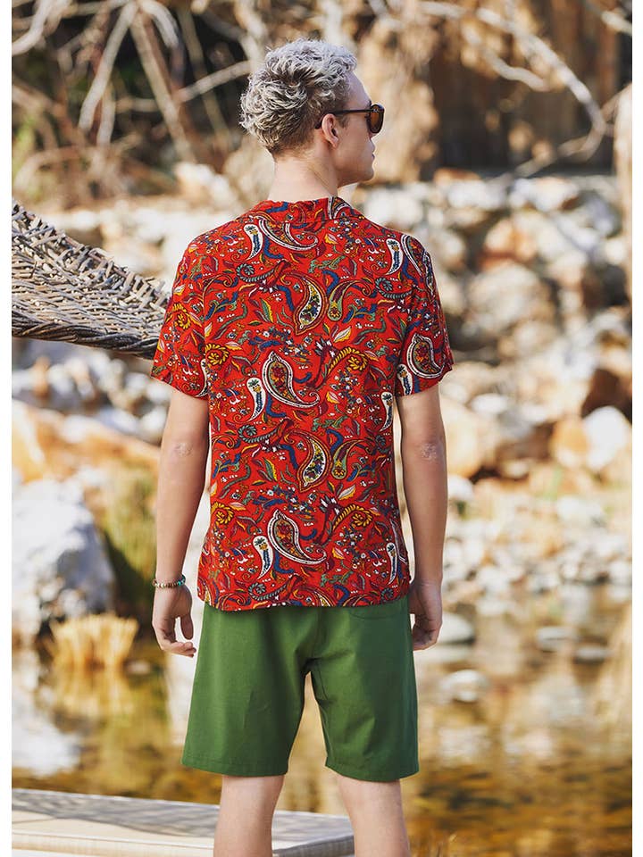 BohoClandestino - Vendita all'ingrosso Pantaloncini (non jeans) - Uomo - Pantaloncini verdi da uomo con elastico