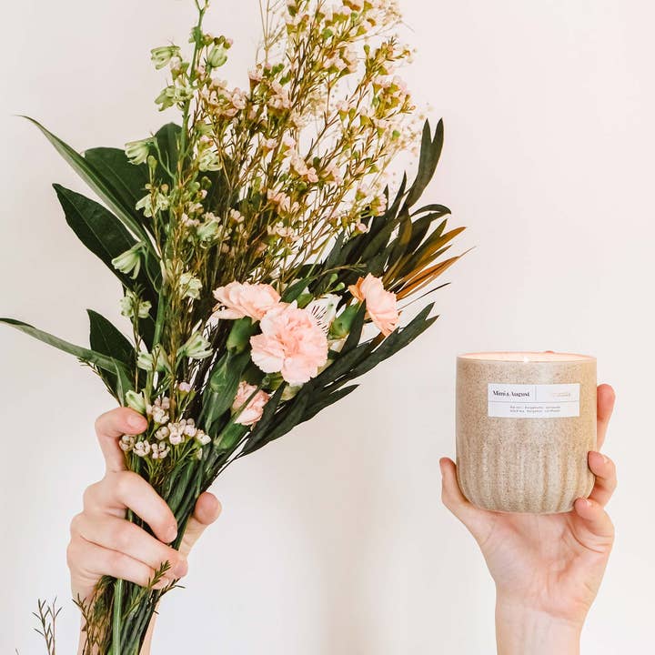 Mimi & August - Wholesale Jar/Filled Candle - Botanica reusable candle