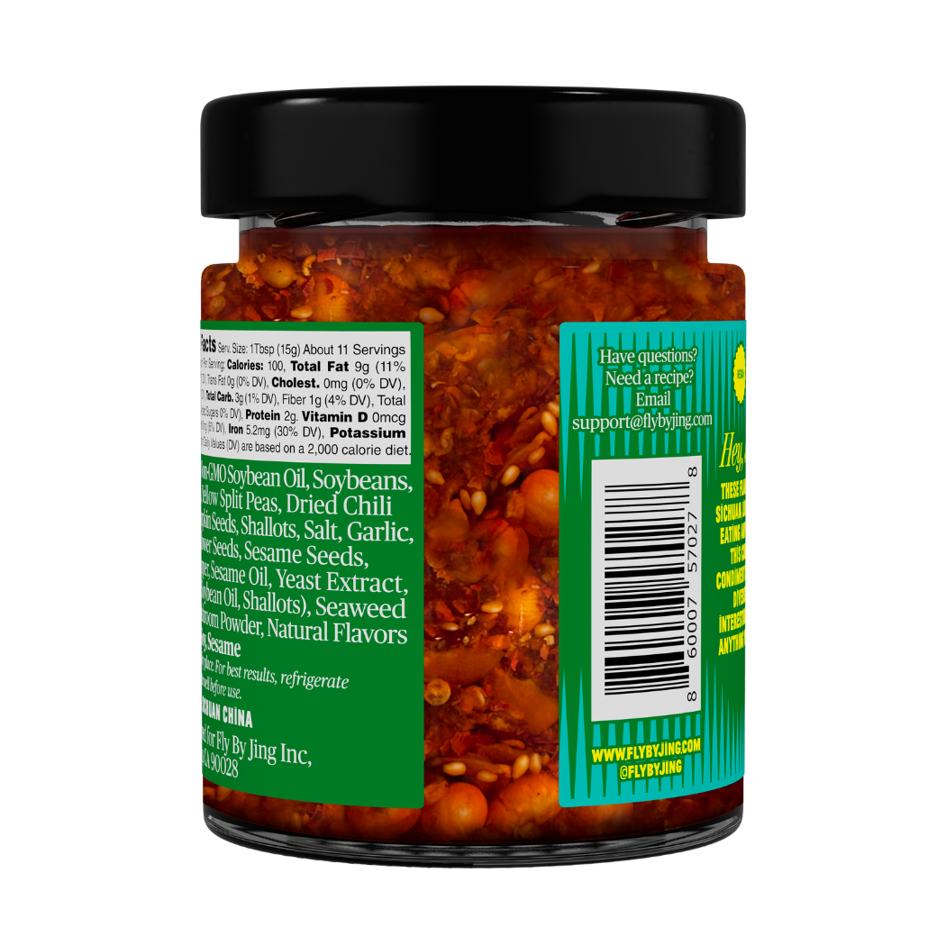 Fly By Jing – Engroshandel Hot sauce – Xtra crunchy Sichuan chili crisp7