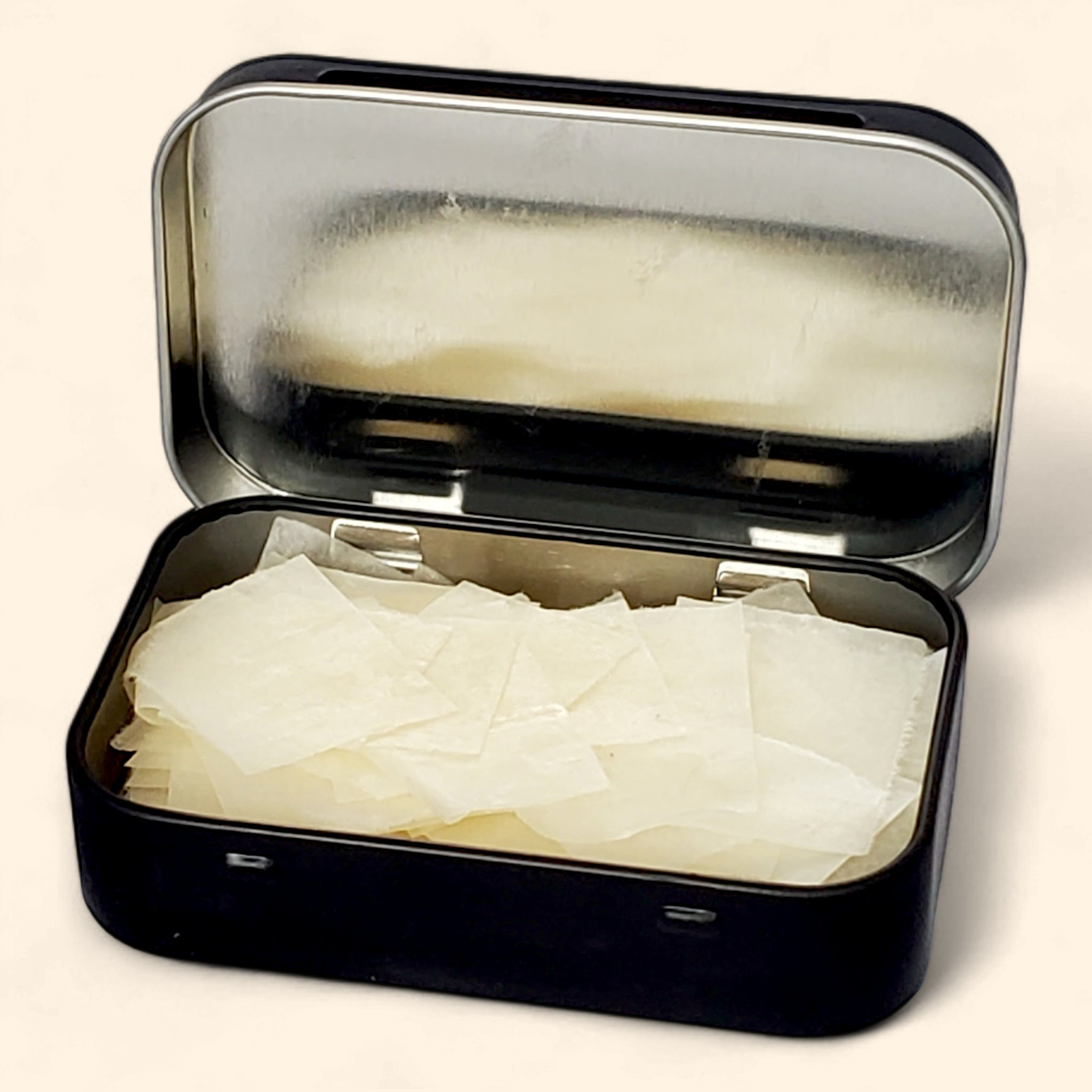 Weslee Rose – wholesale Handtvål – Weslee Rose handtvålark för resan, 100 ark i metallaskar6