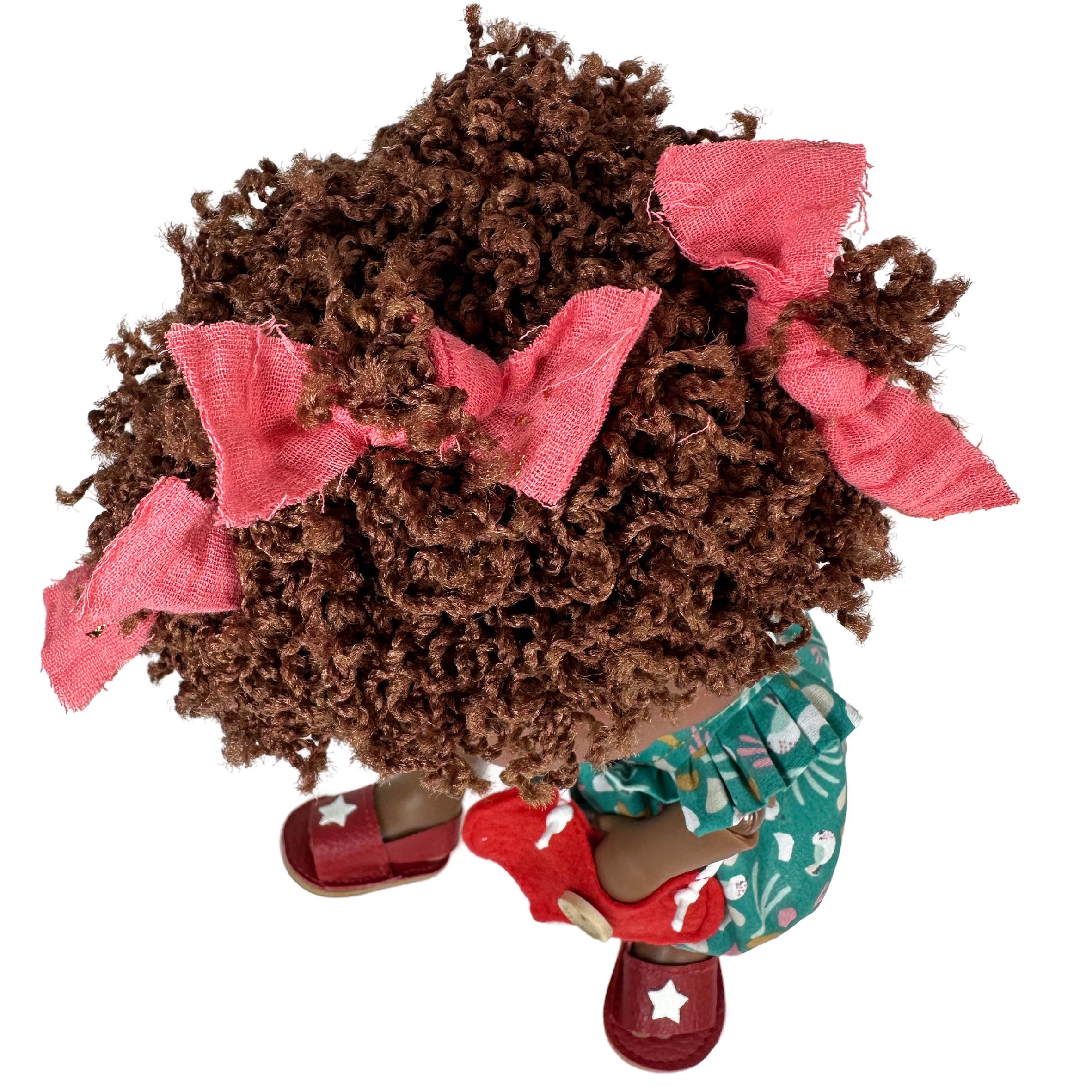 Nines Artesanals d'Onil Dolls - Vente Poupée – enfant - Poupée PIPPA MULATA printemps en vinyle, 30 cm, corps régulier ou articulé11